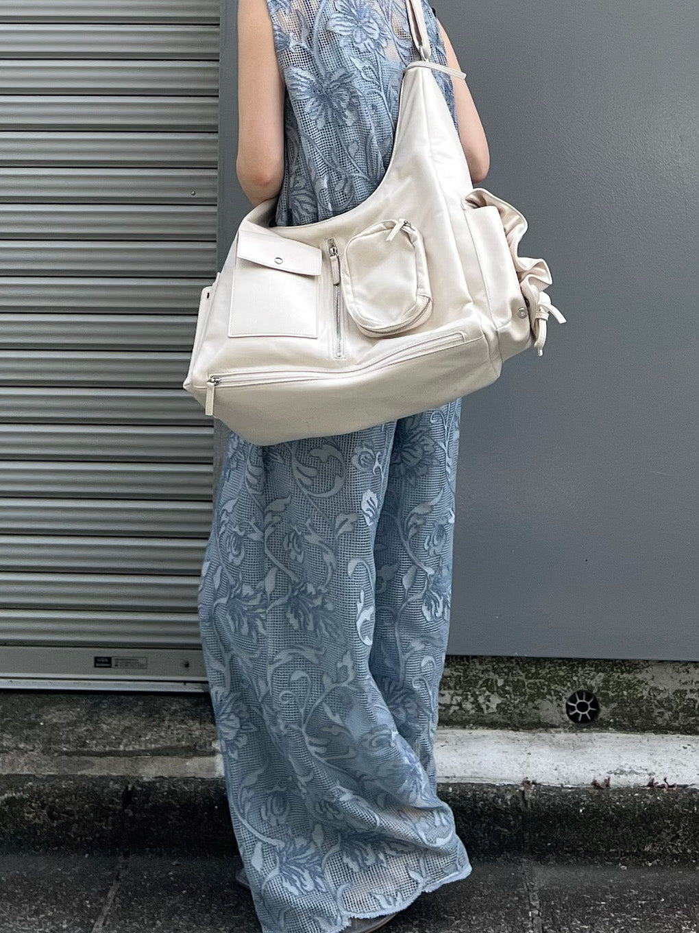 2WAY SILHOUETTE V NECK ROMPERS