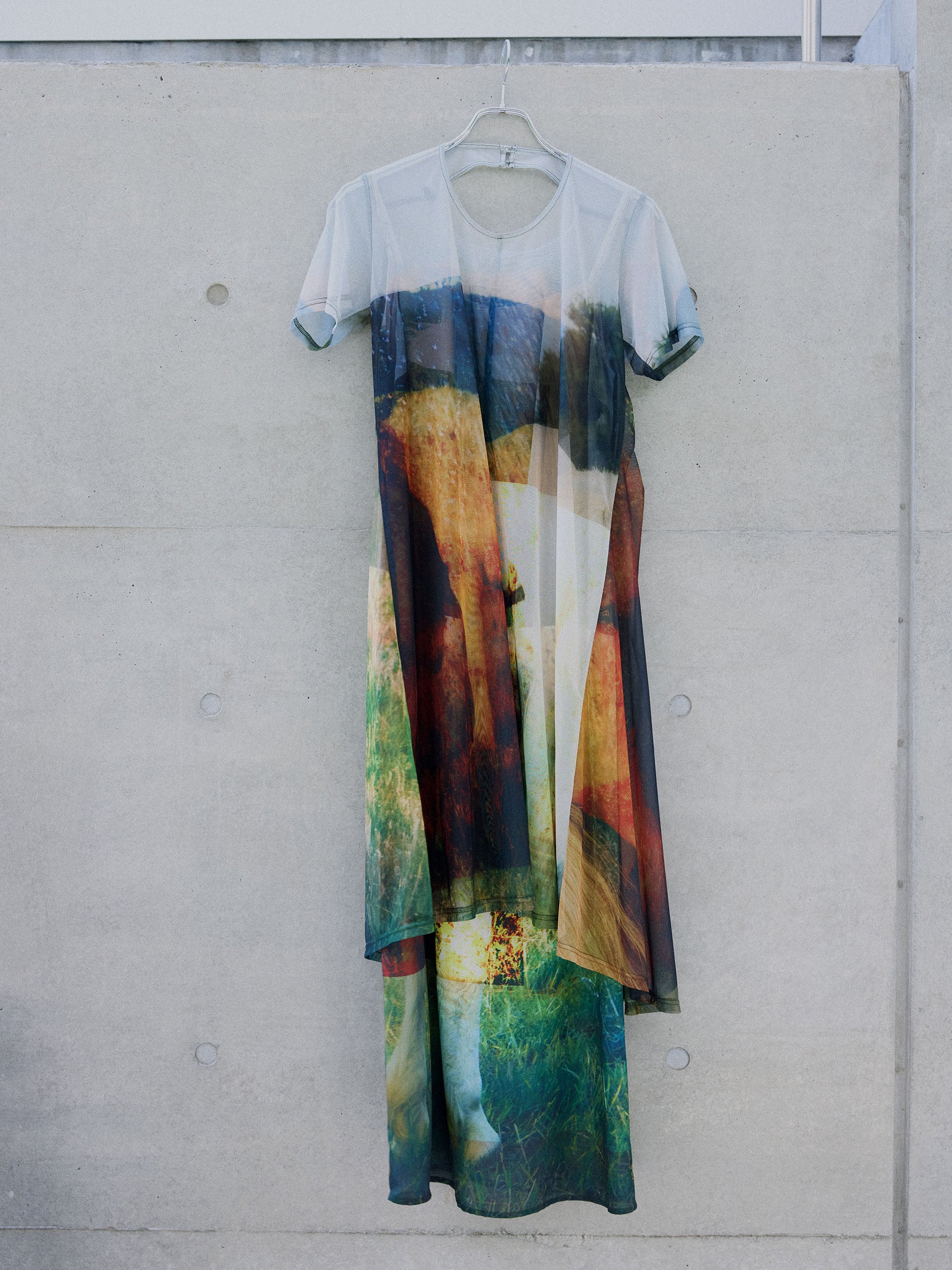 Silvia Conde Oliván×Ameri SHEER DRESS