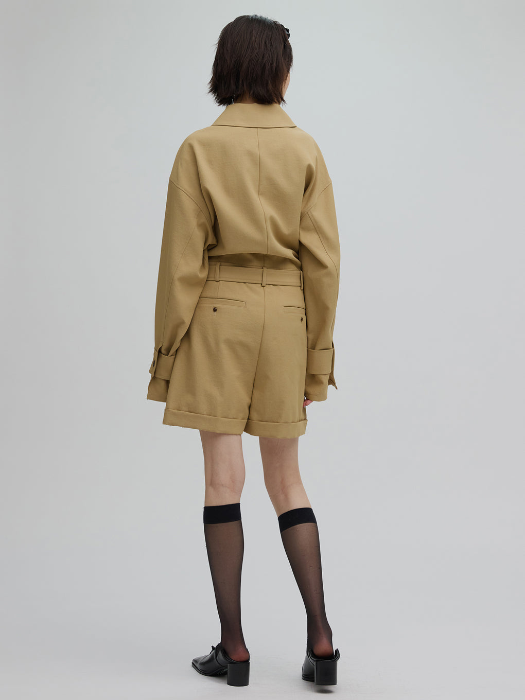 TRENCH LIKE SHORT ROMPERS