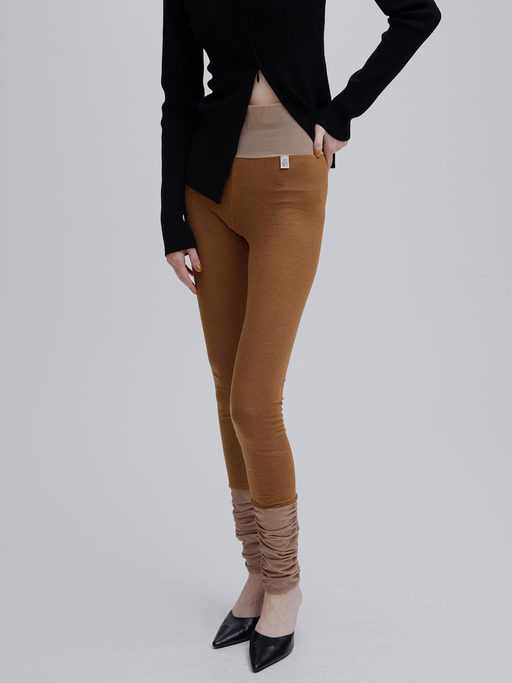 Mizuno×Ameri SHEER DOCKING FULL L LEGGINGS