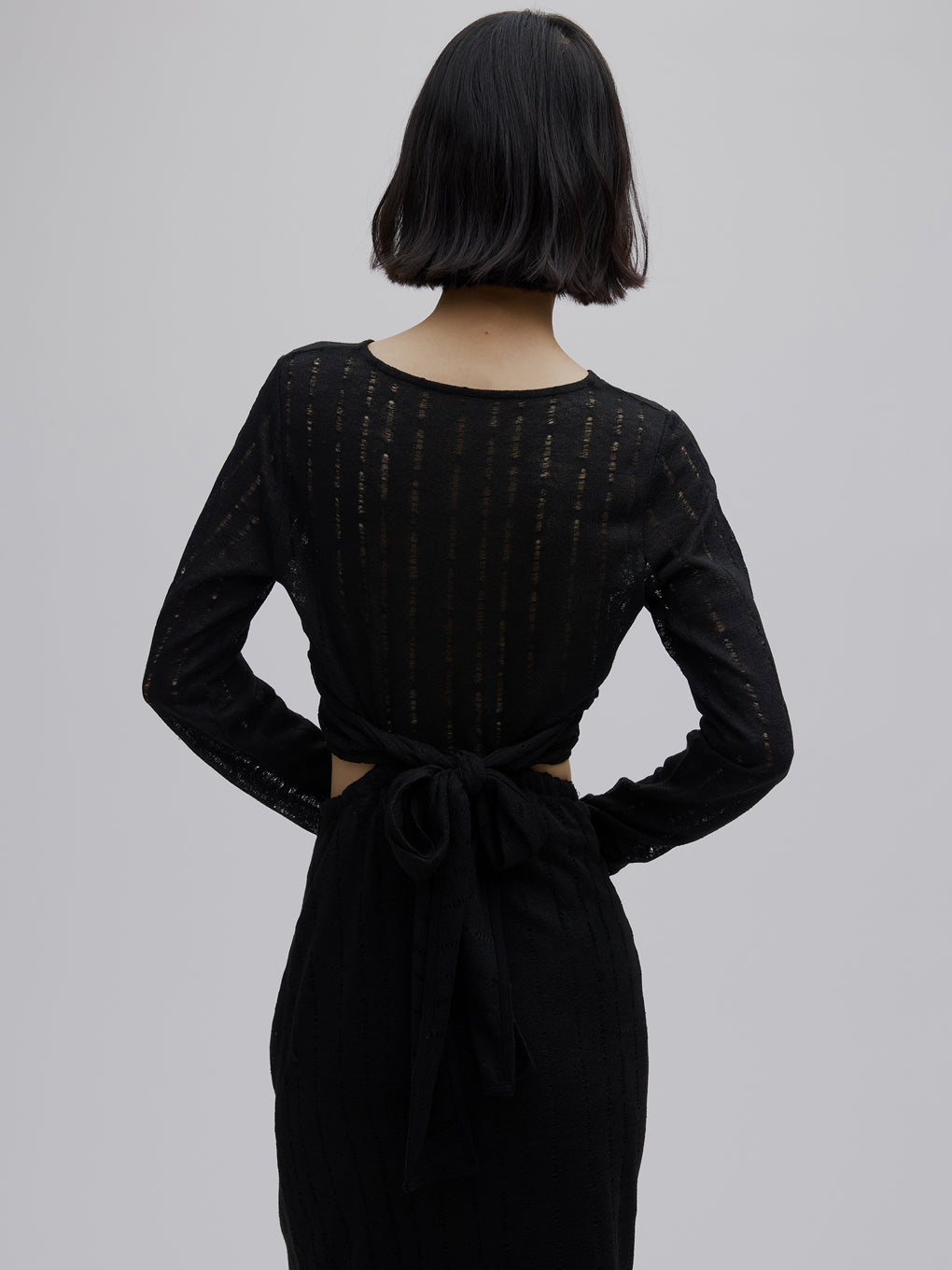 CACHE-COEUR DAMAGE CUT DRESS