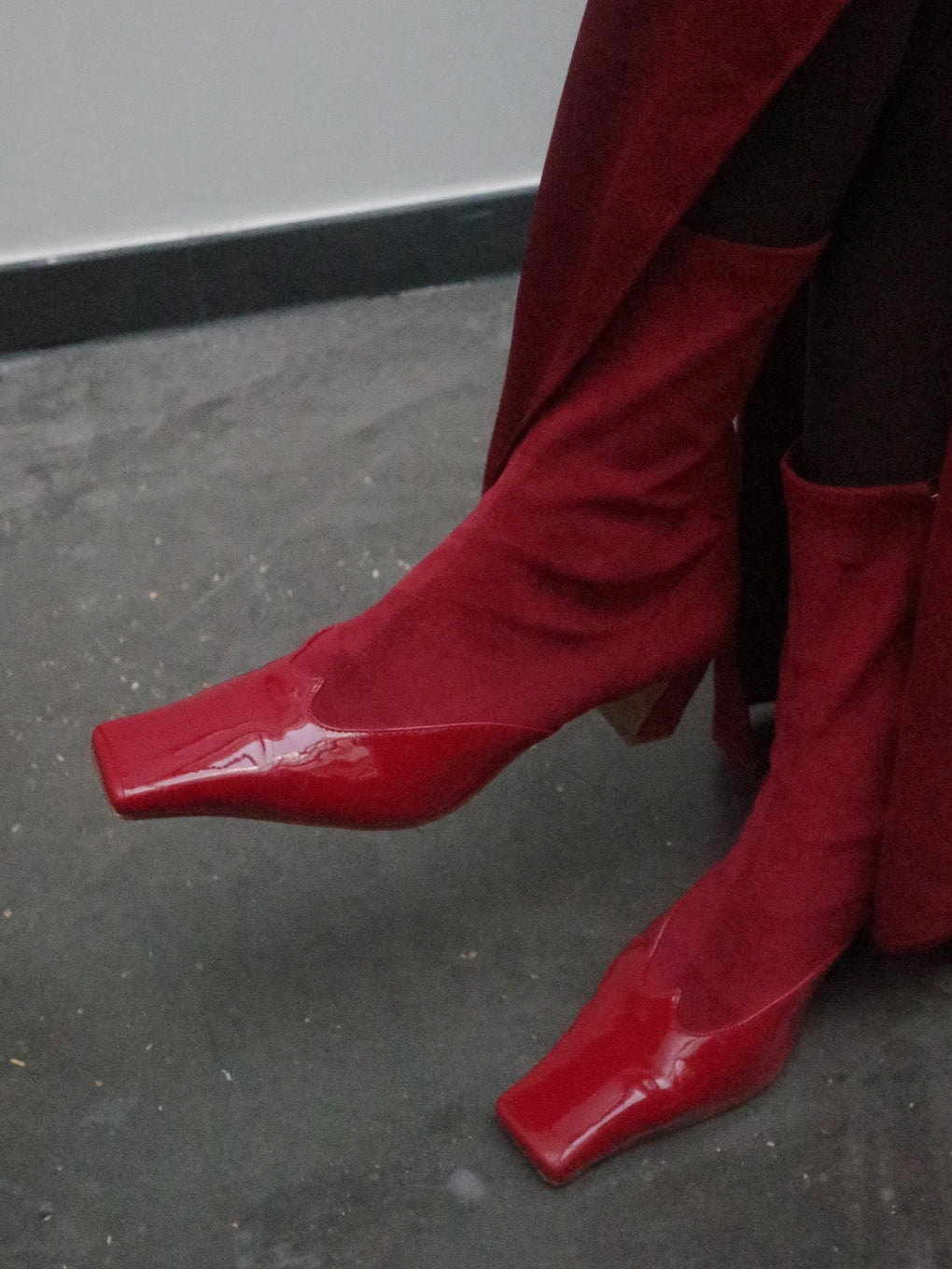 SUEDE WESTERN BOOTS