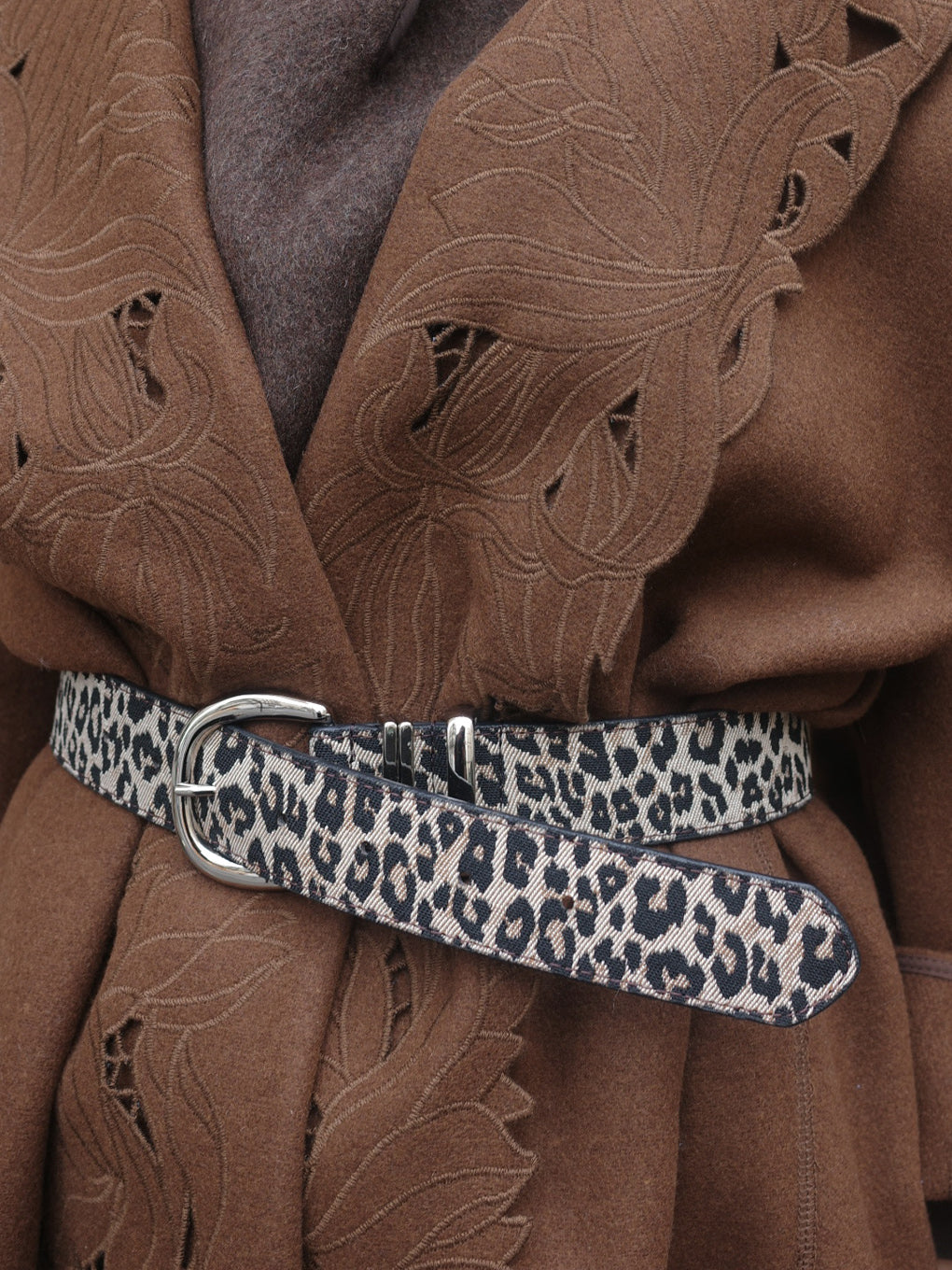 BOLD BUCKLE WIDE BELT