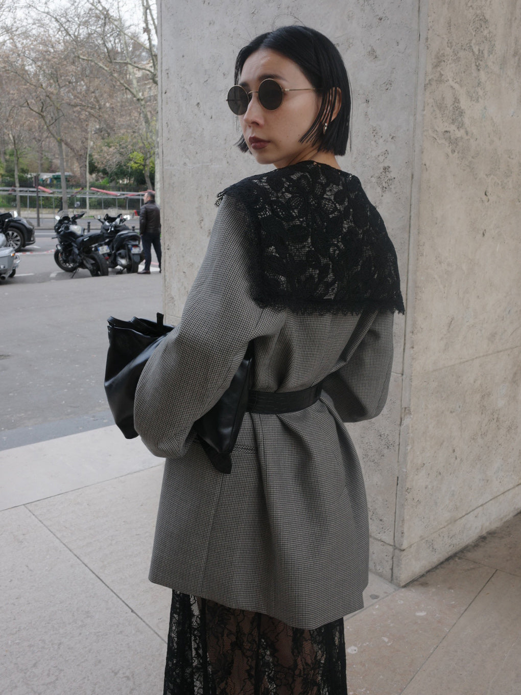 LACE SAILOR COLLAR JACKET