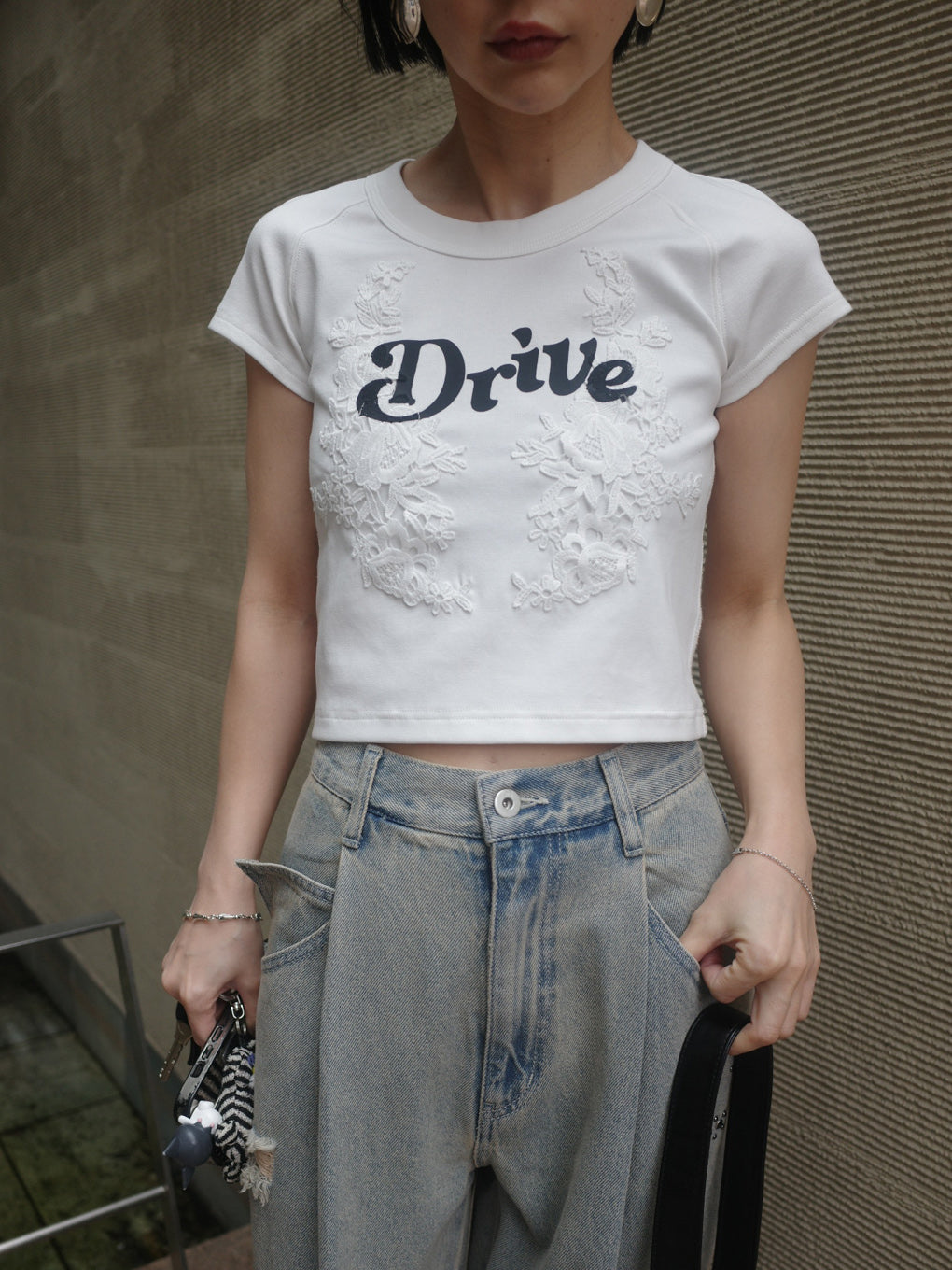 26AW LACE DOCKING CONCEPT COMPACT TEE