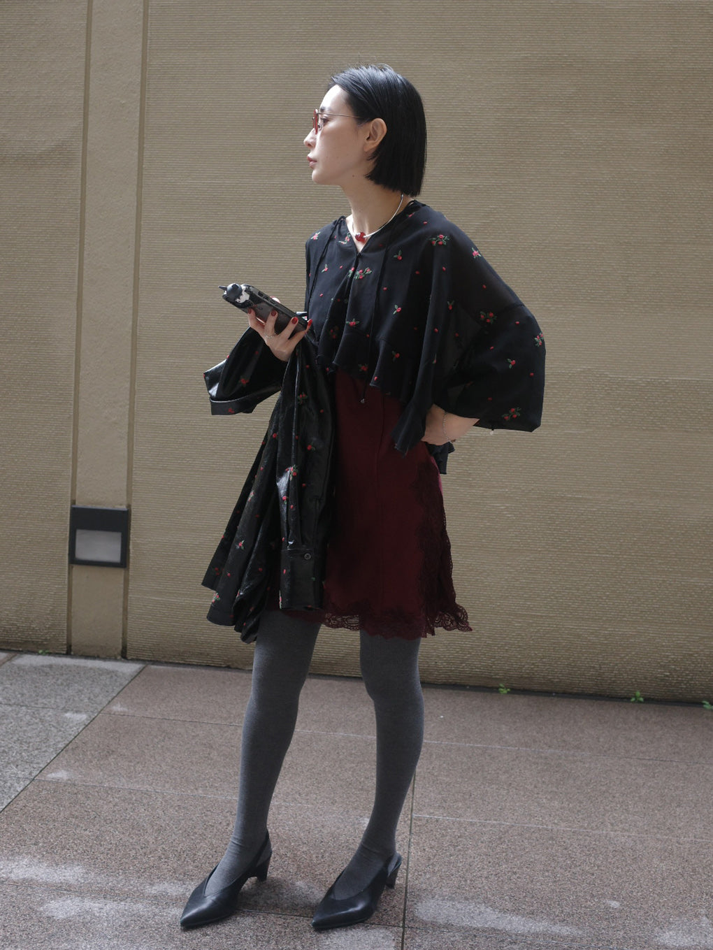 CHRISTINE EMBROIDERY BLOUSE