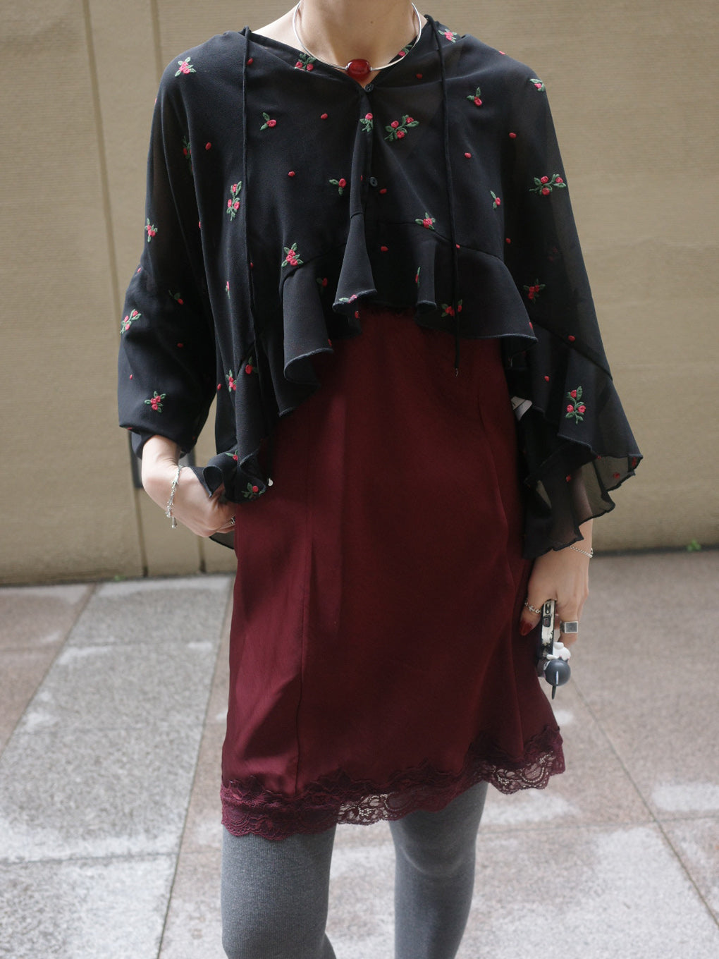 CHRISTINE EMBROIDERY BLOUSE