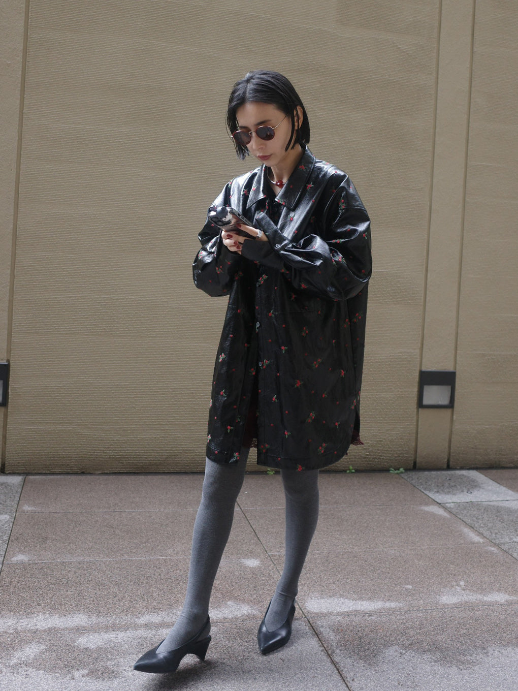 CHRISTINE EMBROIDERY SHIRT JACKET