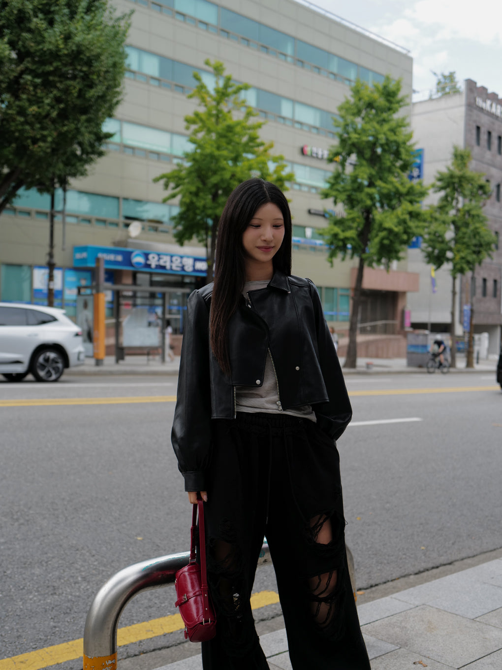 LADY GATHER RIDERS JACKET