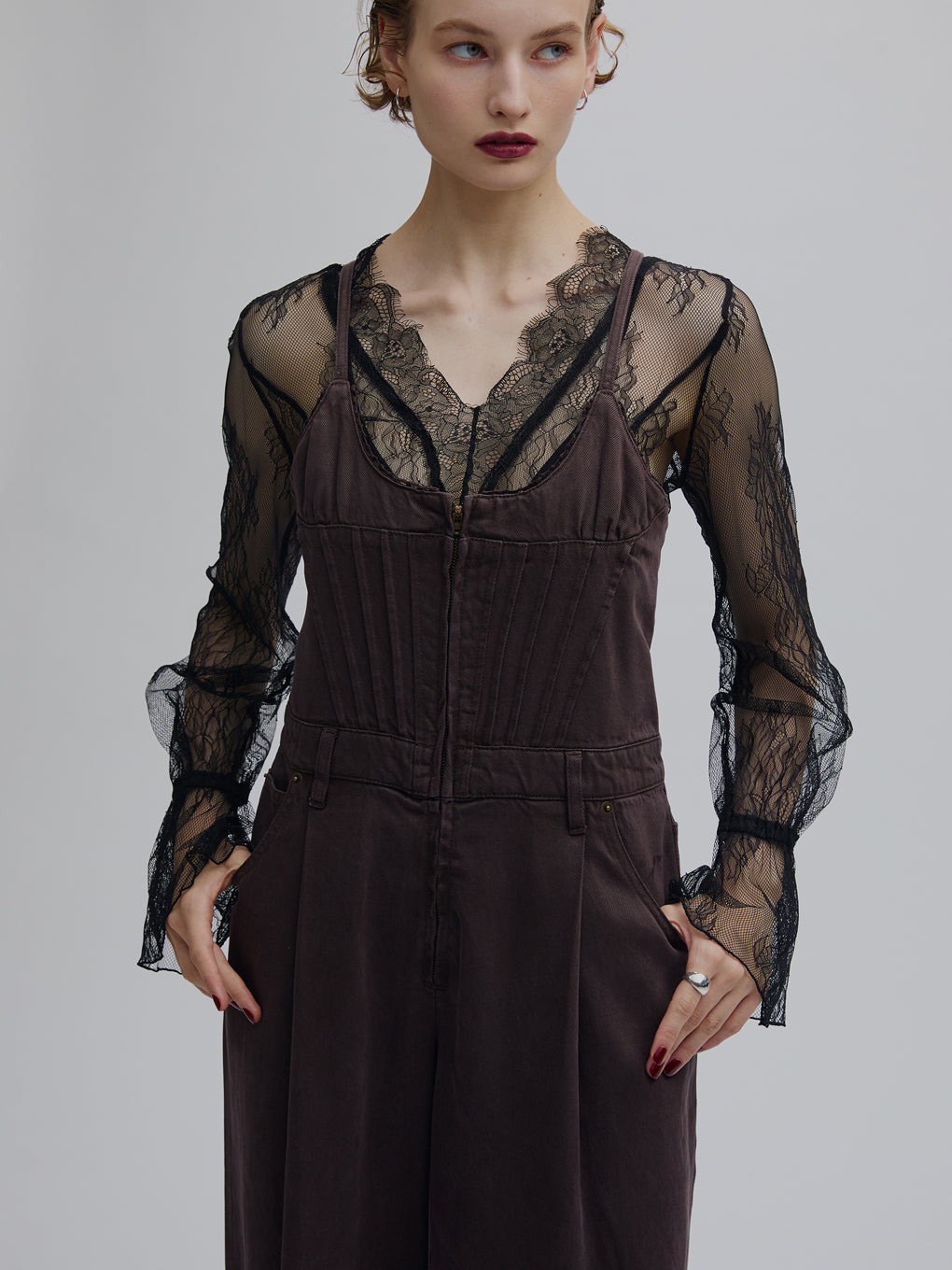 SEE THROUGH LACE TOP