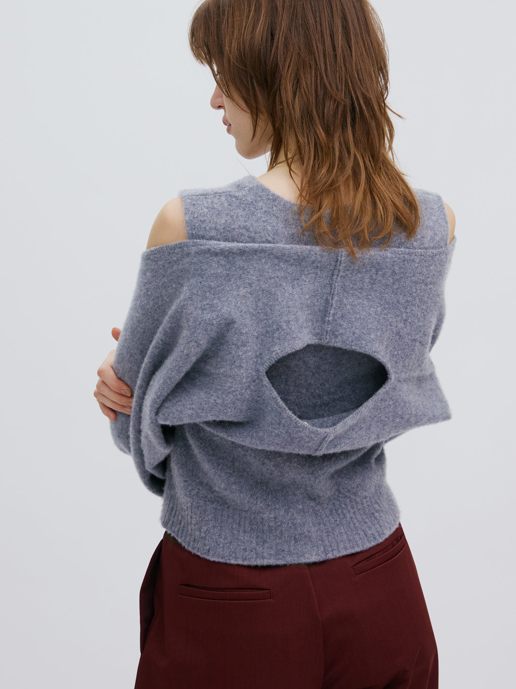 3WAY MINK TOUCH KNIT TOP