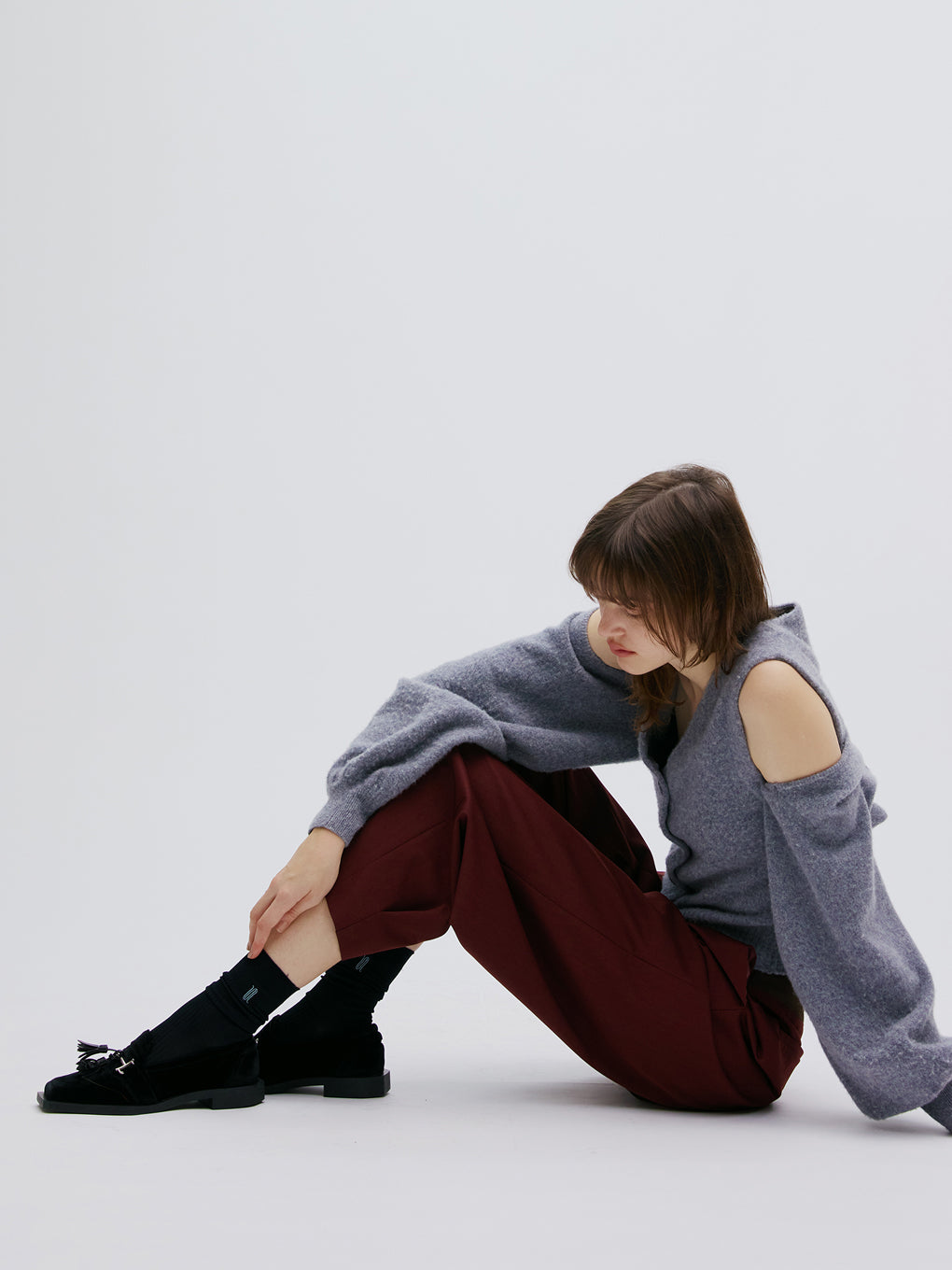 3WAY MINK TOUCH KNIT TOP