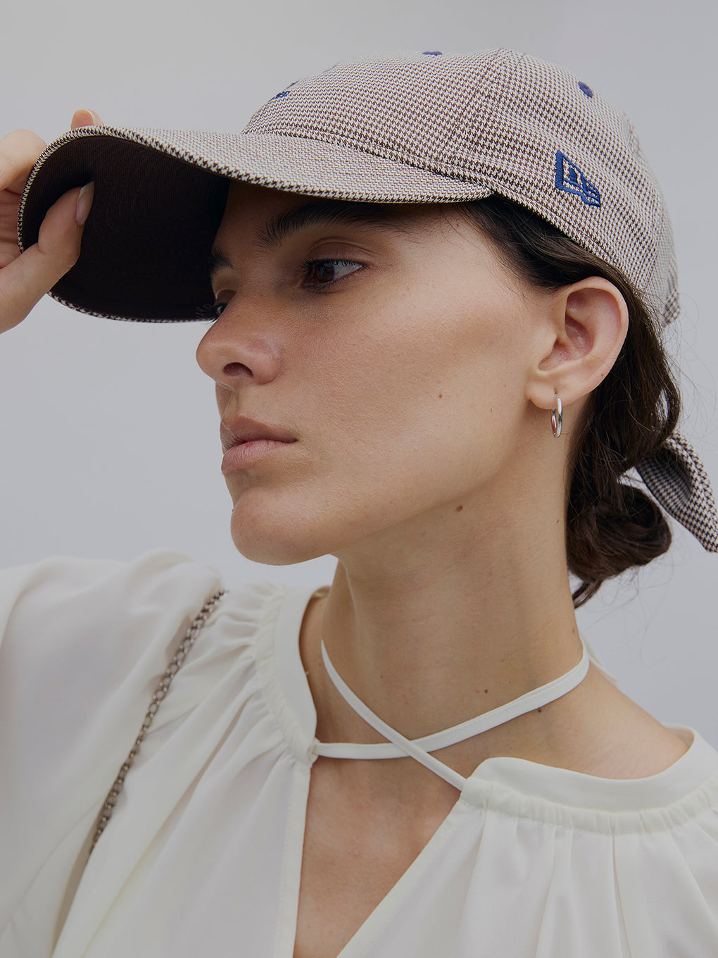 NEW ERA®×Ameri HOUNDSTOOTH RIBBON CAP