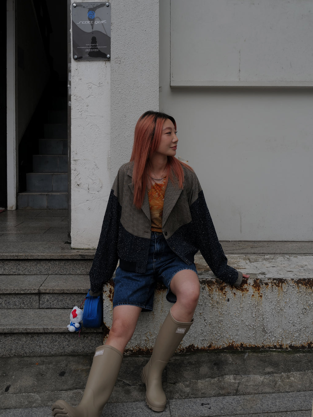 JENNY CURVE DOCKING BLOUSON