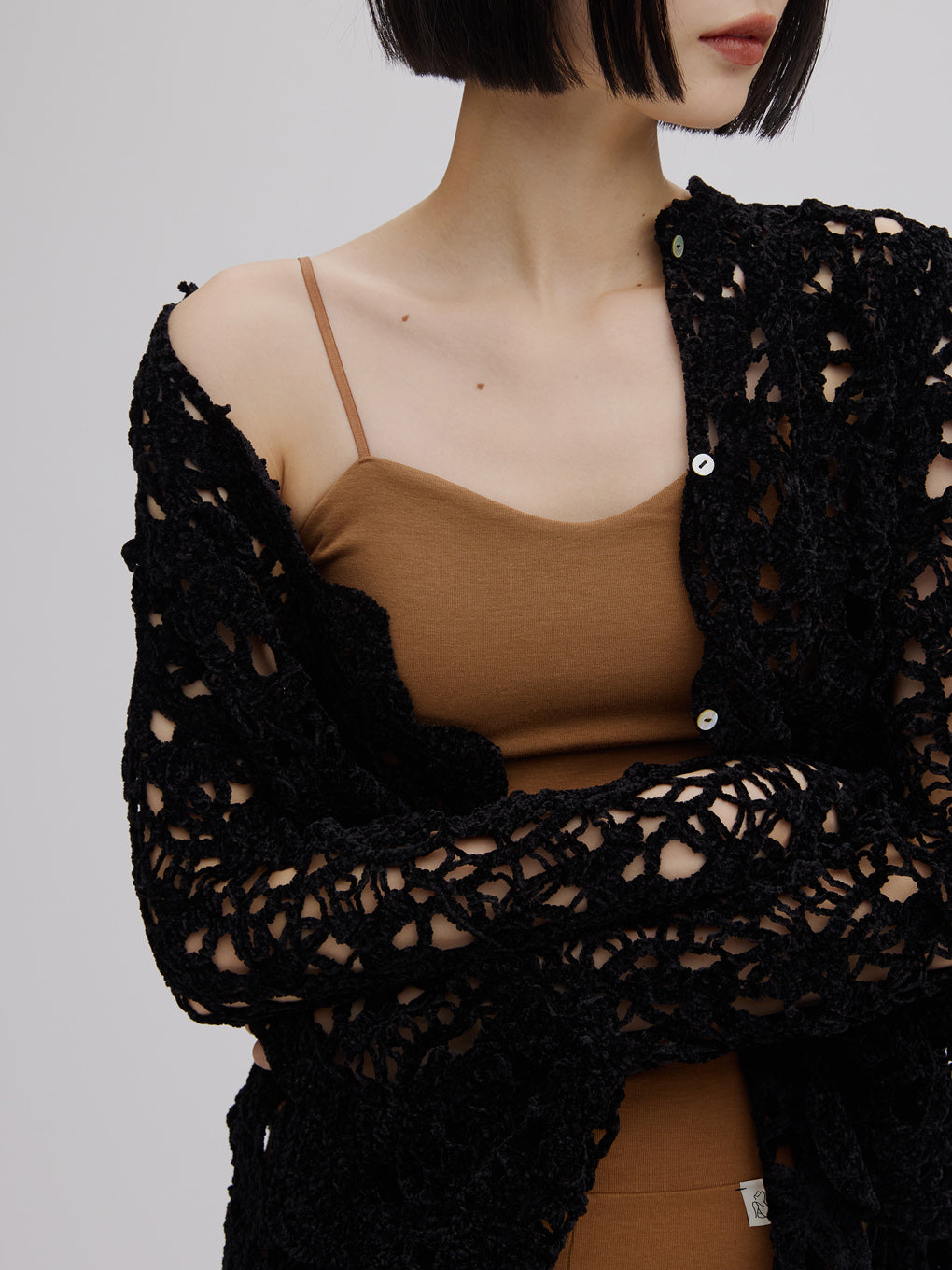 Mizuno×Ameri CROPPED CAMISOLE TOPS