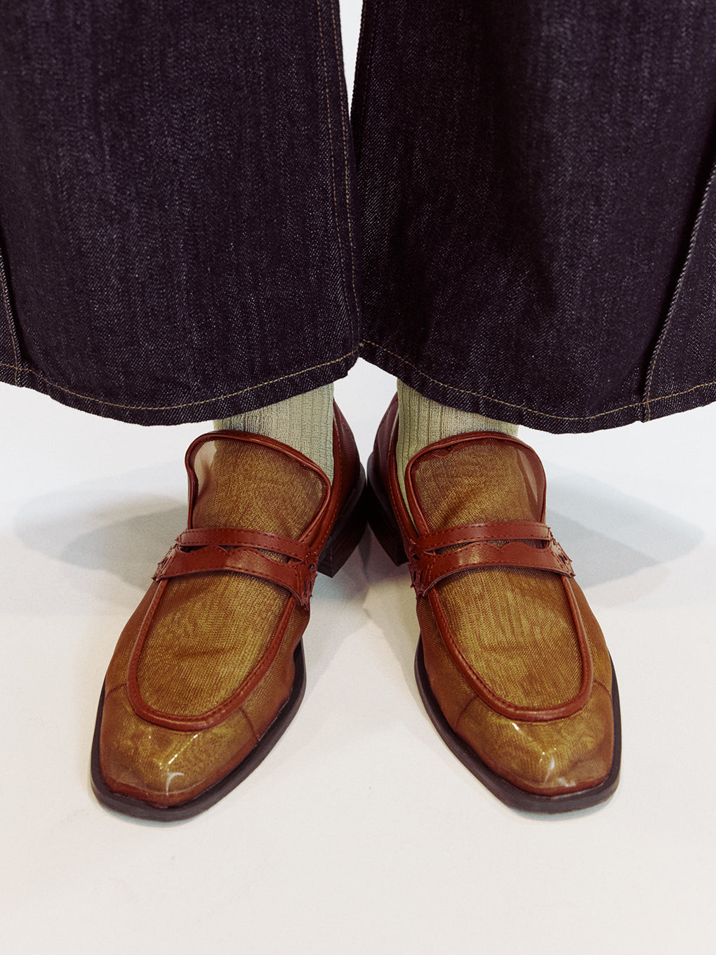 SHEER TULLE CLASSIC LOAFER
