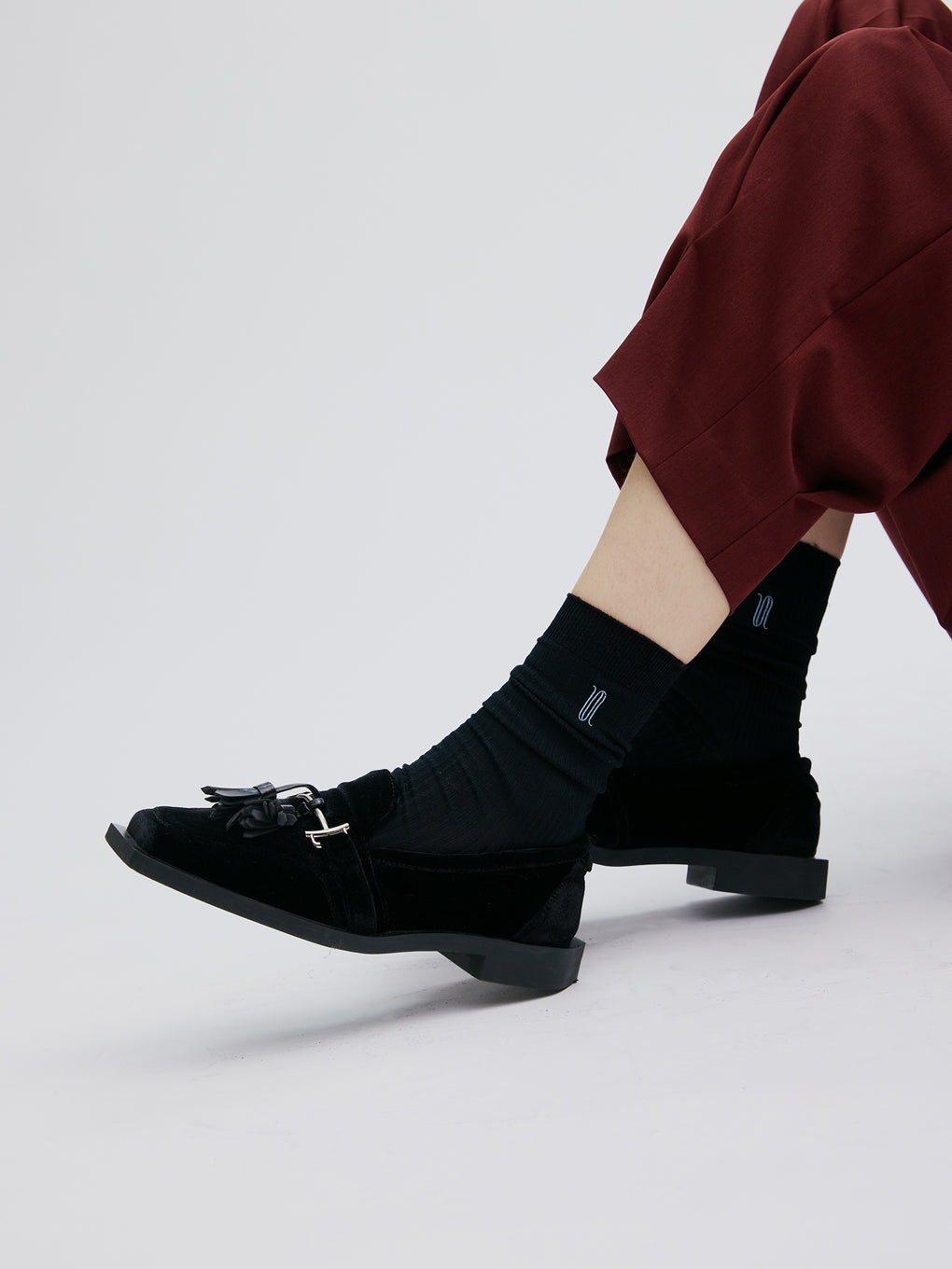 Tabio × Ameri GLOSSY SHEER SOCKS