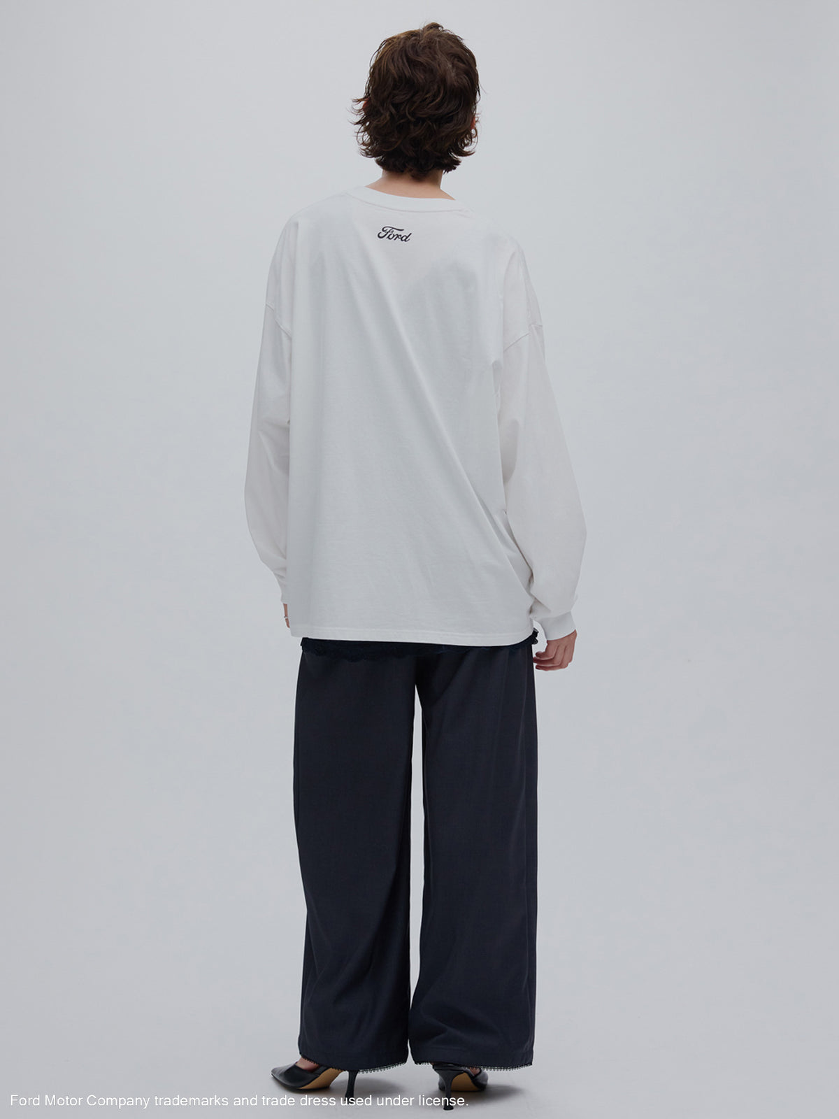 Ford FLYER PRINT LONG SLEEVE TOP