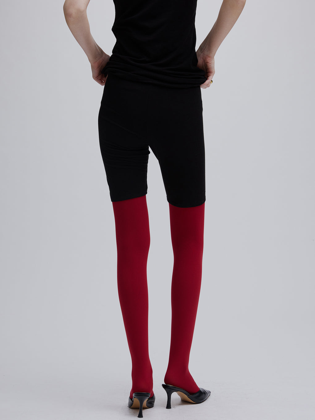 Mizuno×Ameri HIGH WAIST HALF LEGGINGS