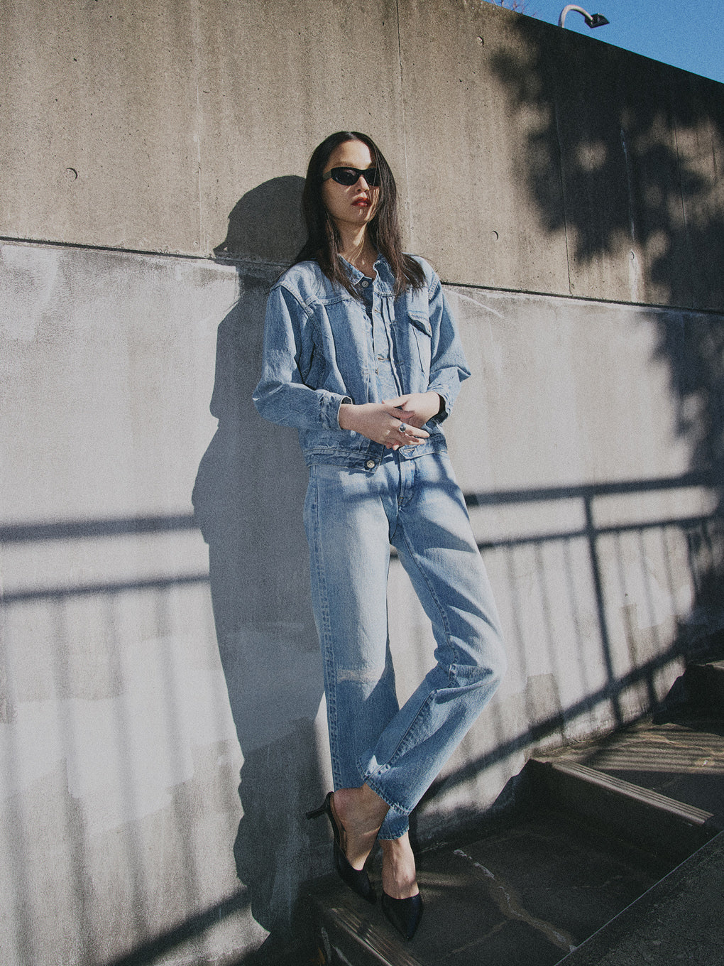 NewManual×Ameri DENIM JACKET