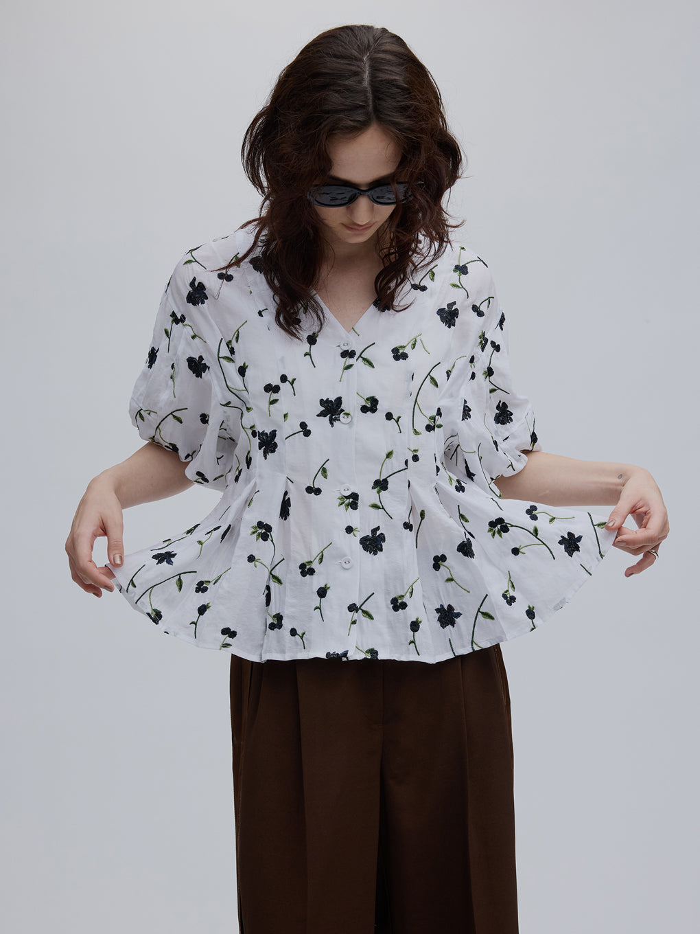 LUCIA BERRY EMBROIDERY SEER GOWN