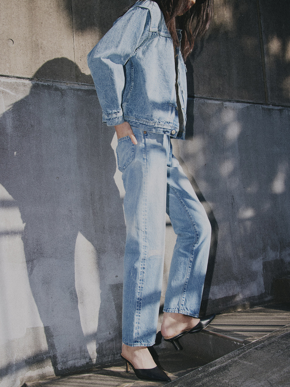 NewManual×Ameri DENIM PANTS