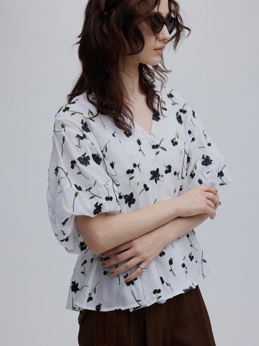 LUCIA BERRY EMBROIDERY SEER GOWN