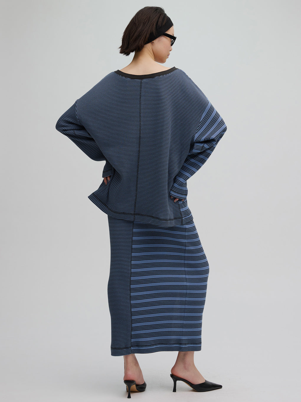 MILLER×Ameri 2WAY WAFFLE TOP