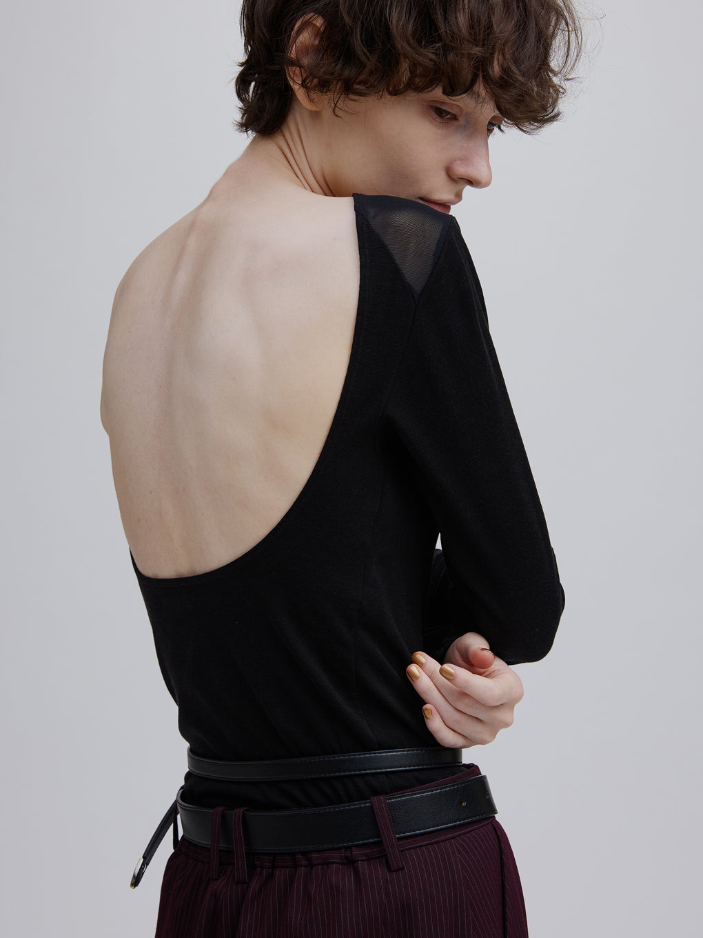 Mizuno×Ameri SHEER DOCKING LONG SLEEVE TOPS