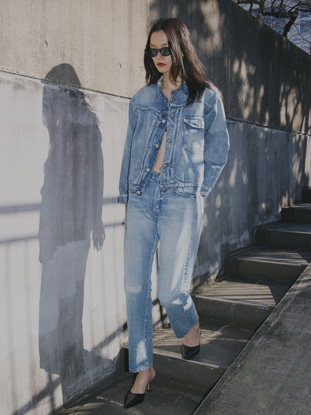 NewManual×Ameri DENIM PANTS