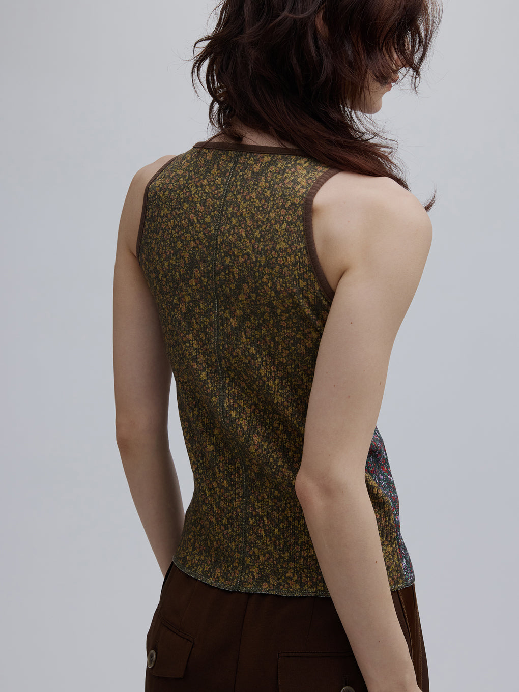 LOUISE PATTERN DOCKING CUT TOP