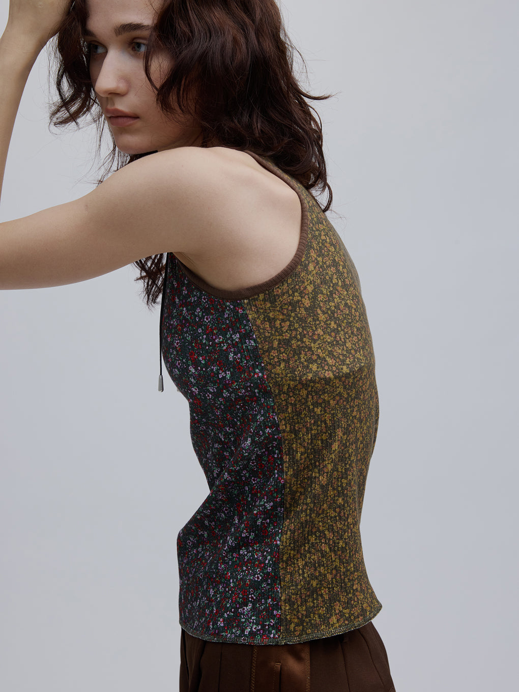 LOUISE PATTERN DOCKING CUT TOP
