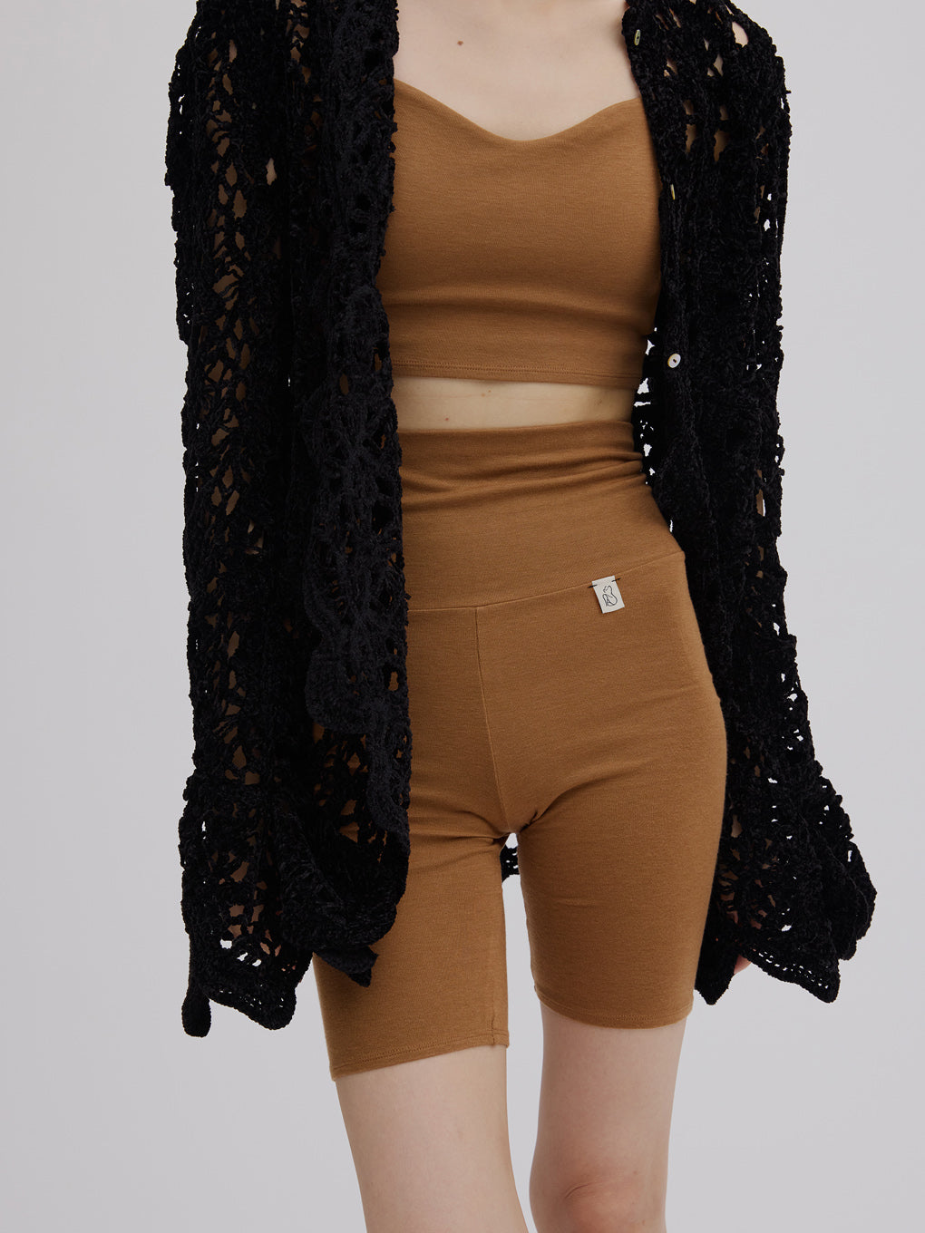 Mizuno×Ameri CROPPED CAMISOLE TOPS