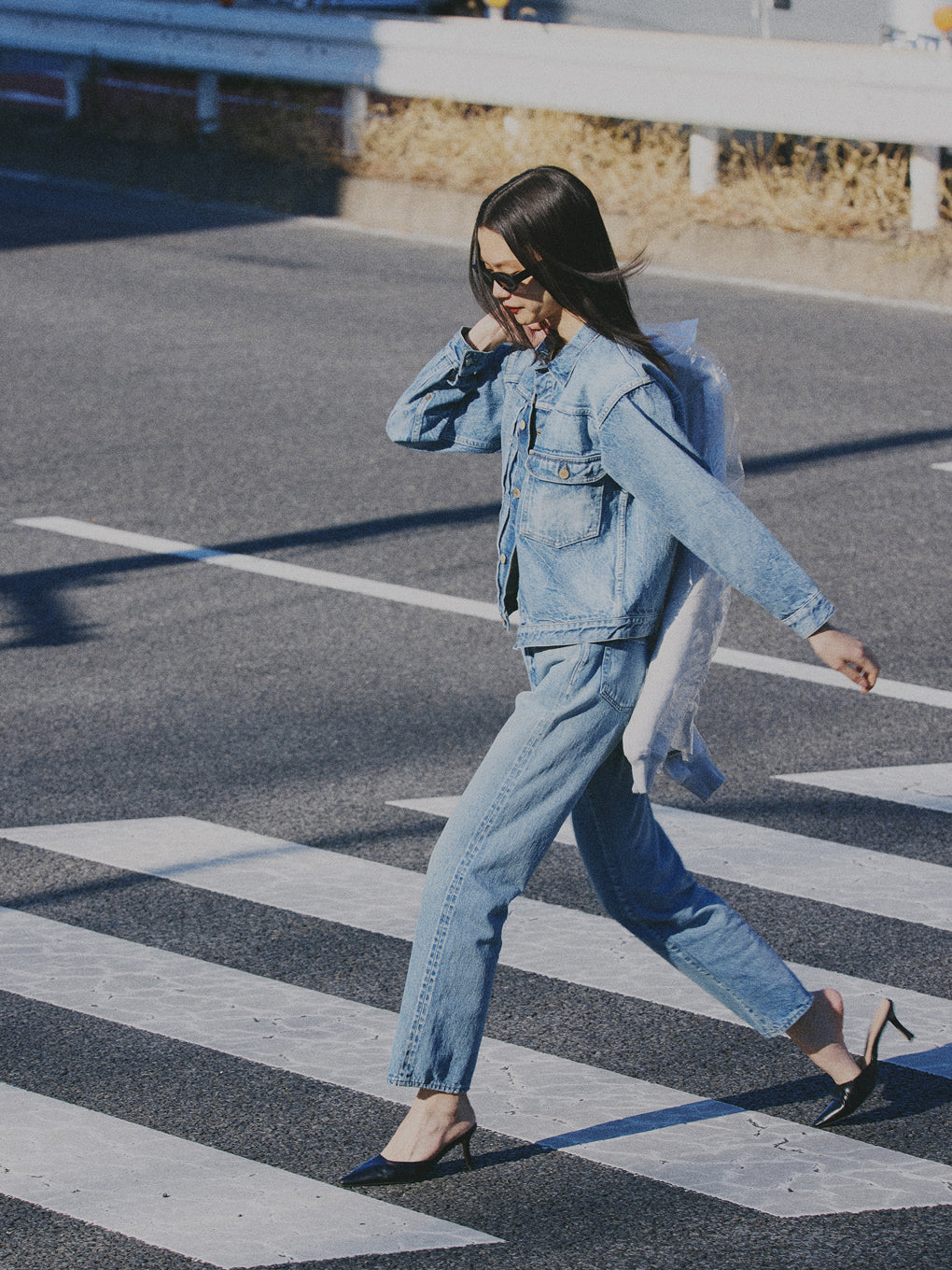 NewManual×Ameri DENIM JACKET