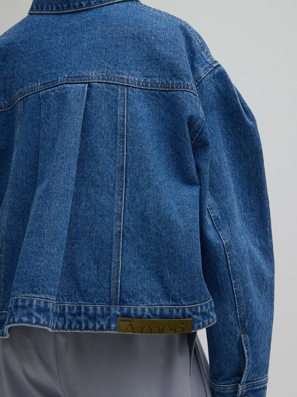 JAPAN MADE BACK FLARE DENIM JACKET