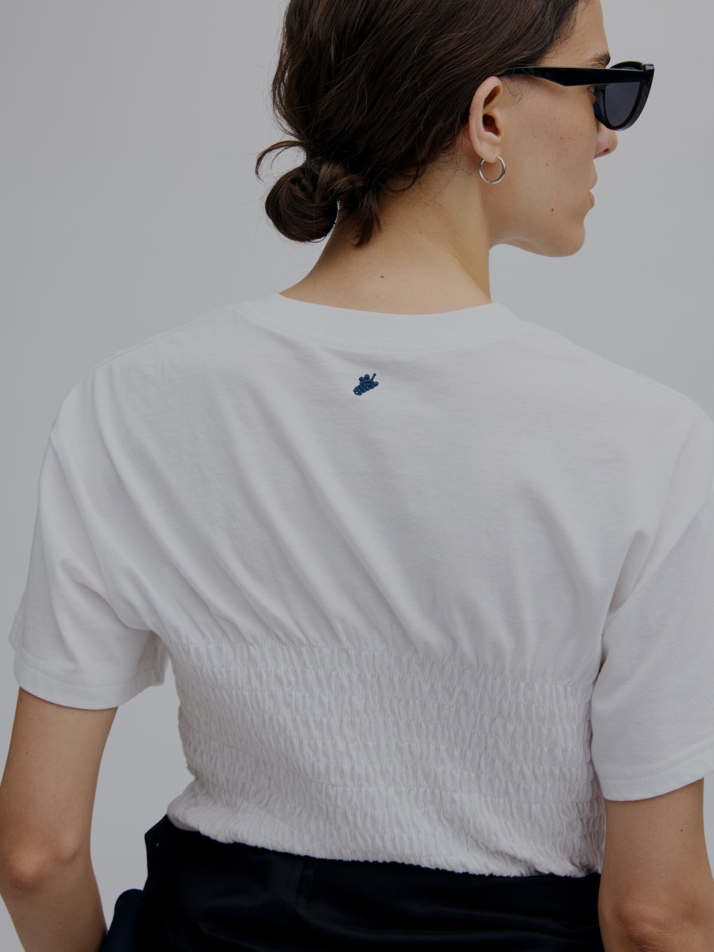 MEDI SHIRRING CONCEPT TEE