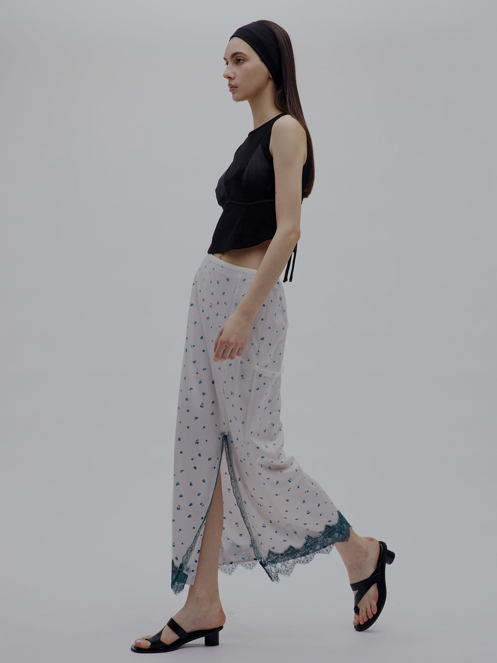MEDI FRUIT DOT VEIL SKIRT