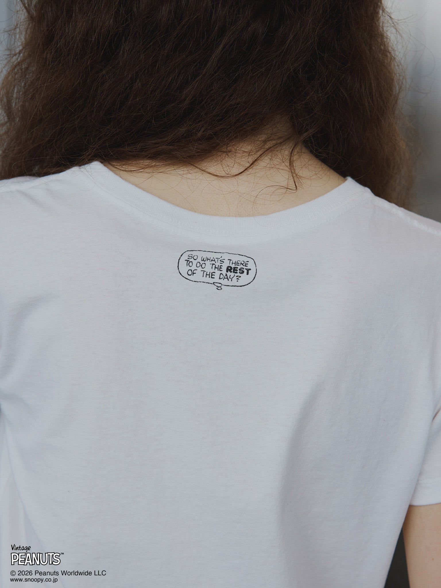 VINTAGE PEANUTS WASH COMPACT TEE