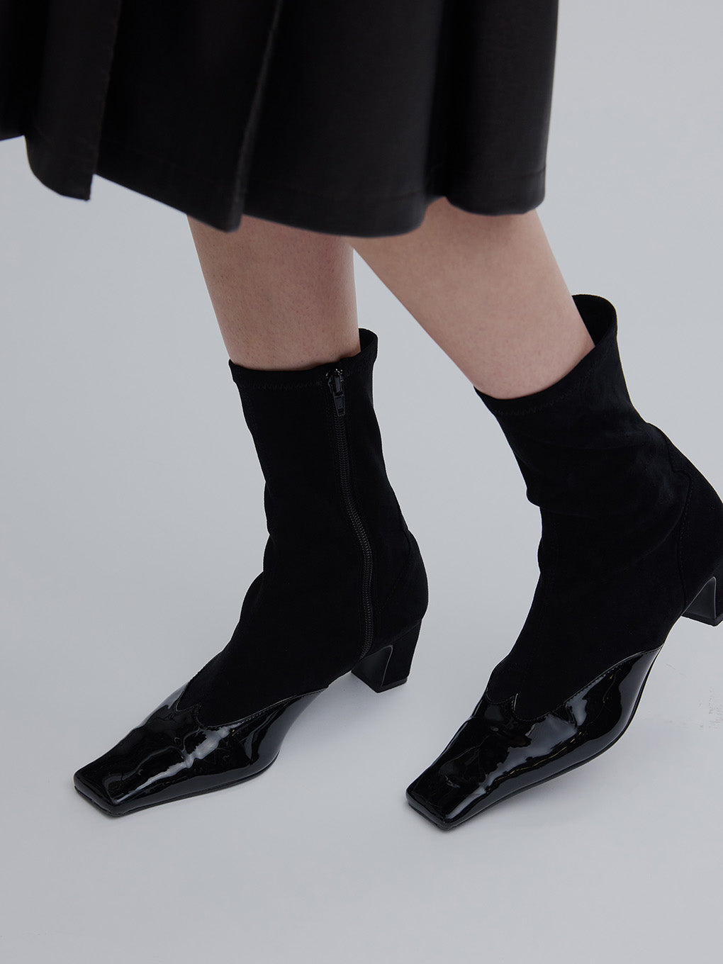 SUEDE WESTERN BOOTS
