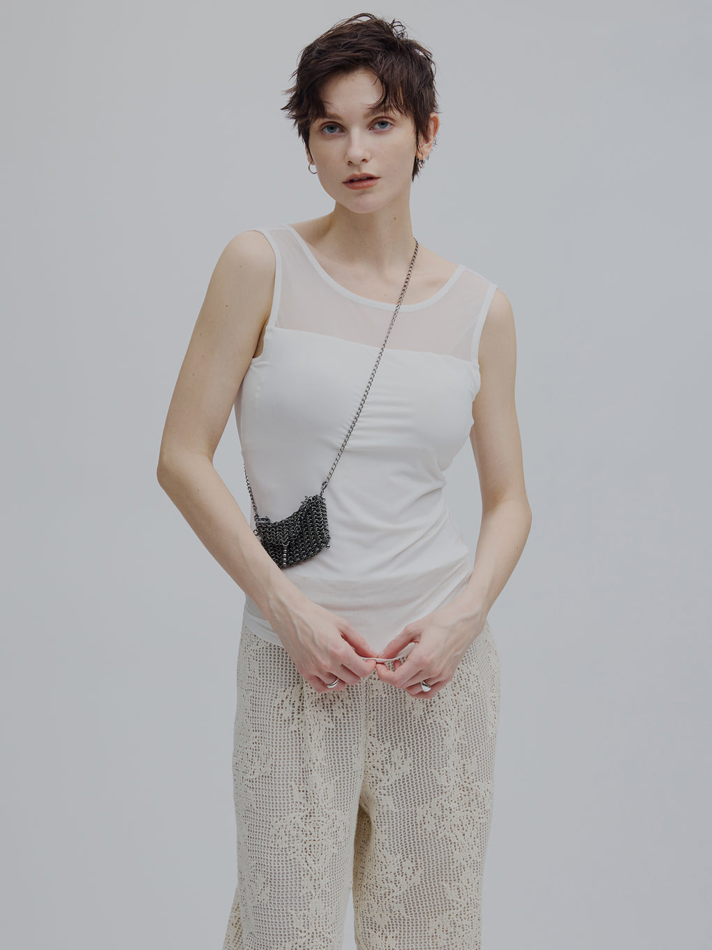 Mizuno × Ameri SHEER DOCKING SLEEVELESS