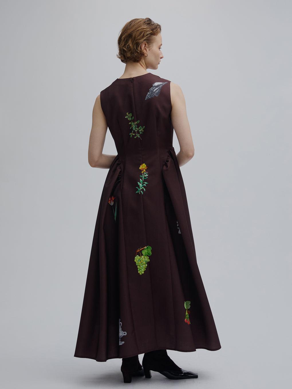 ELEANOR LINEN LIKE DRESS