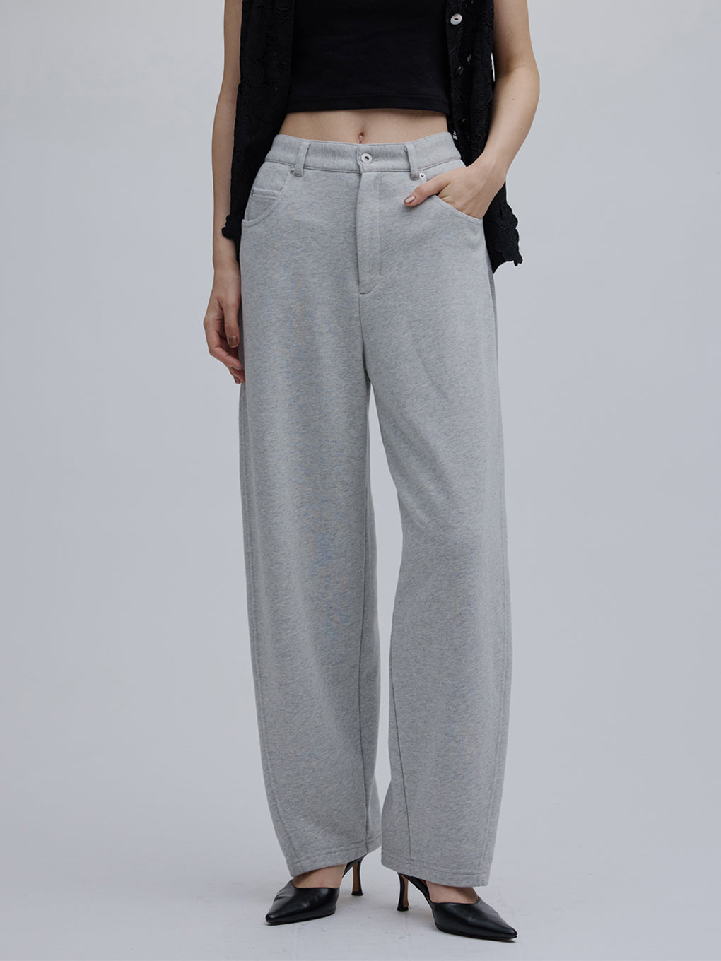 WIDE EGG SWEAT PANTS