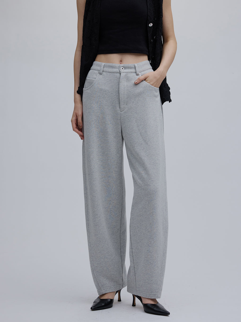 WIDE EGG SWEAT PANTS