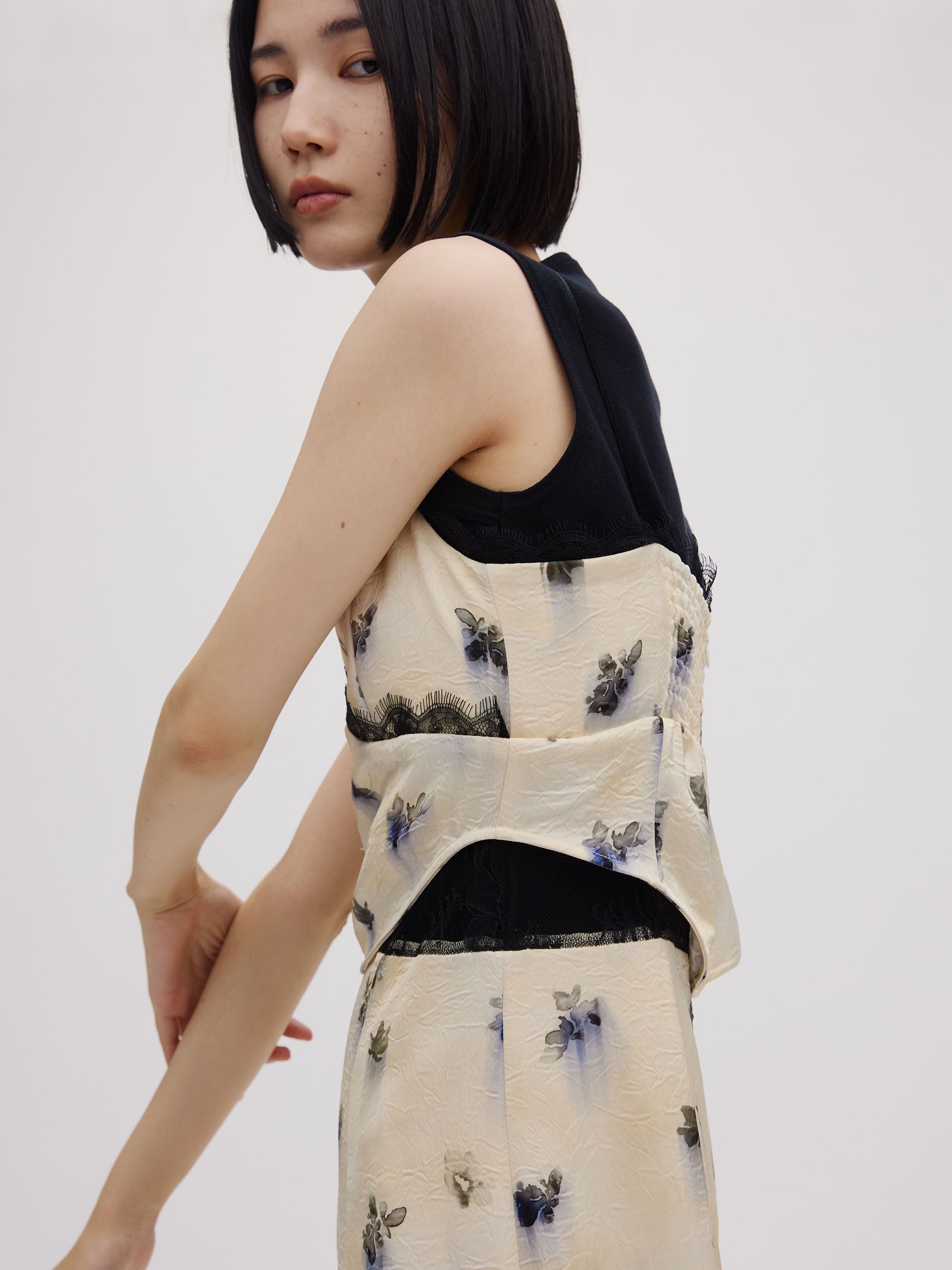 CLARA SATIN CAMI DRESS