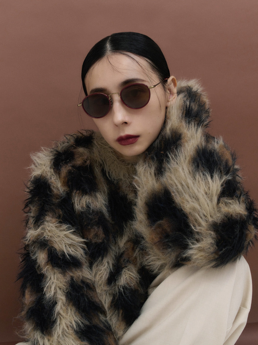 Zoff | Naoko Kuroishi BOSTON SUNCUT GLASSES