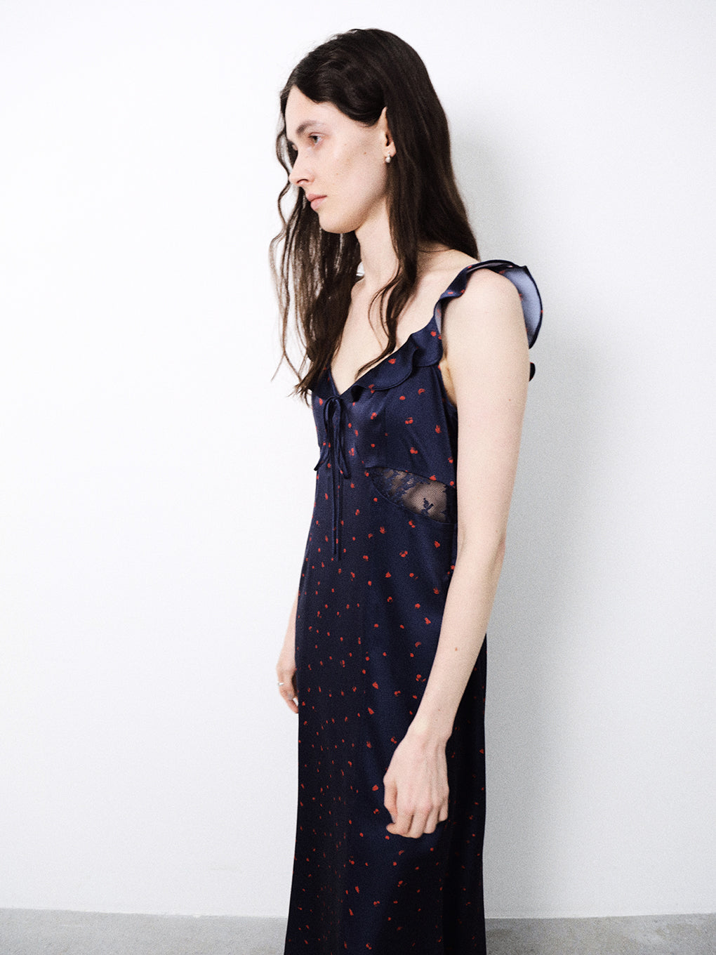 MEDI FRUIT DOT CAMISOLE DRESS