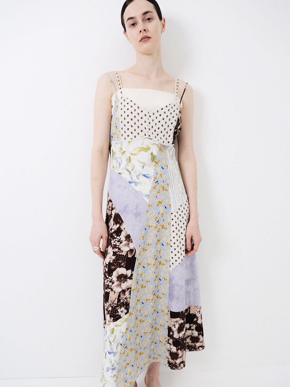 MEDI VARIOUS PATTERN CAMI DRESS