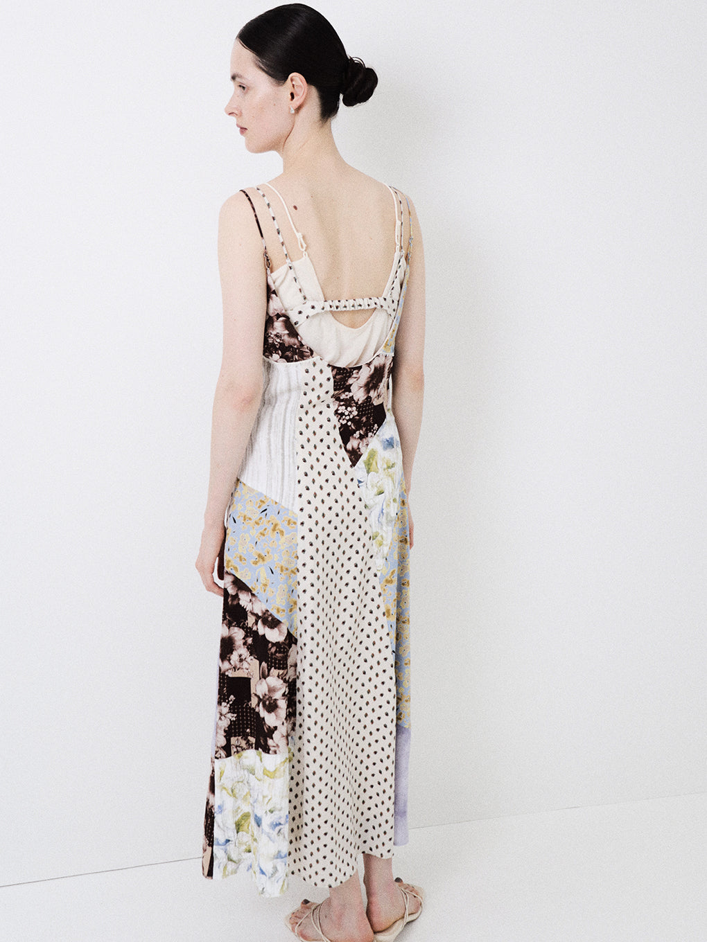 MEDI VARIOUS PATTERN CAMI DRESS