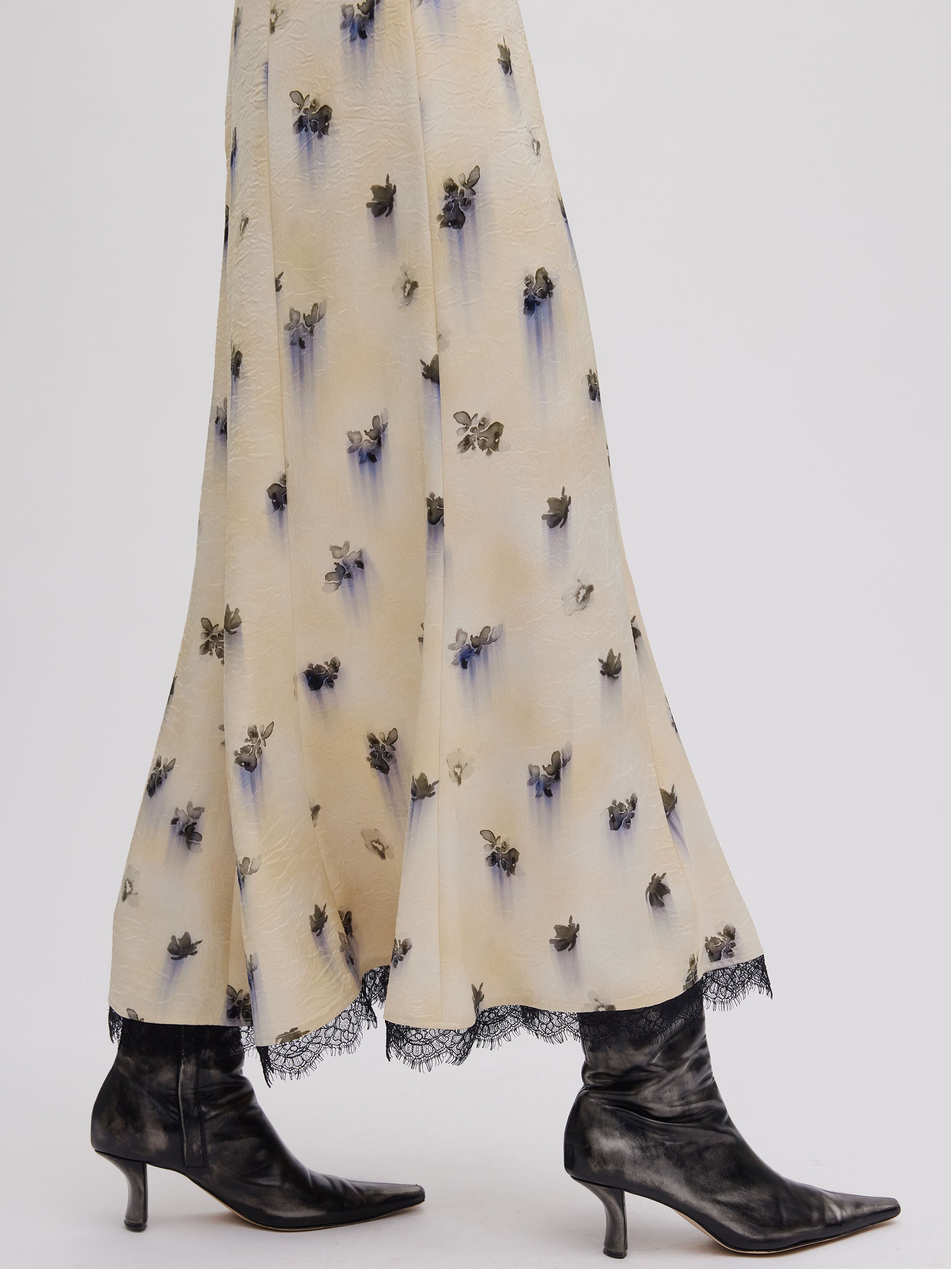 CLARA SATIN CAMI DRESS
