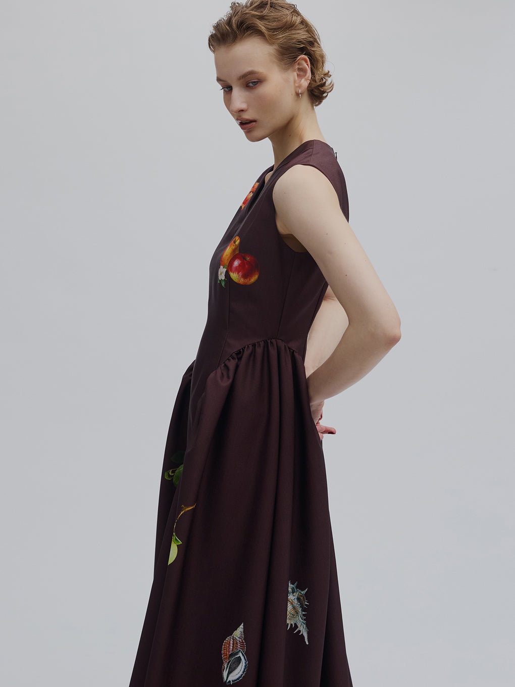 ELEANOR LINEN LIKE DRESS